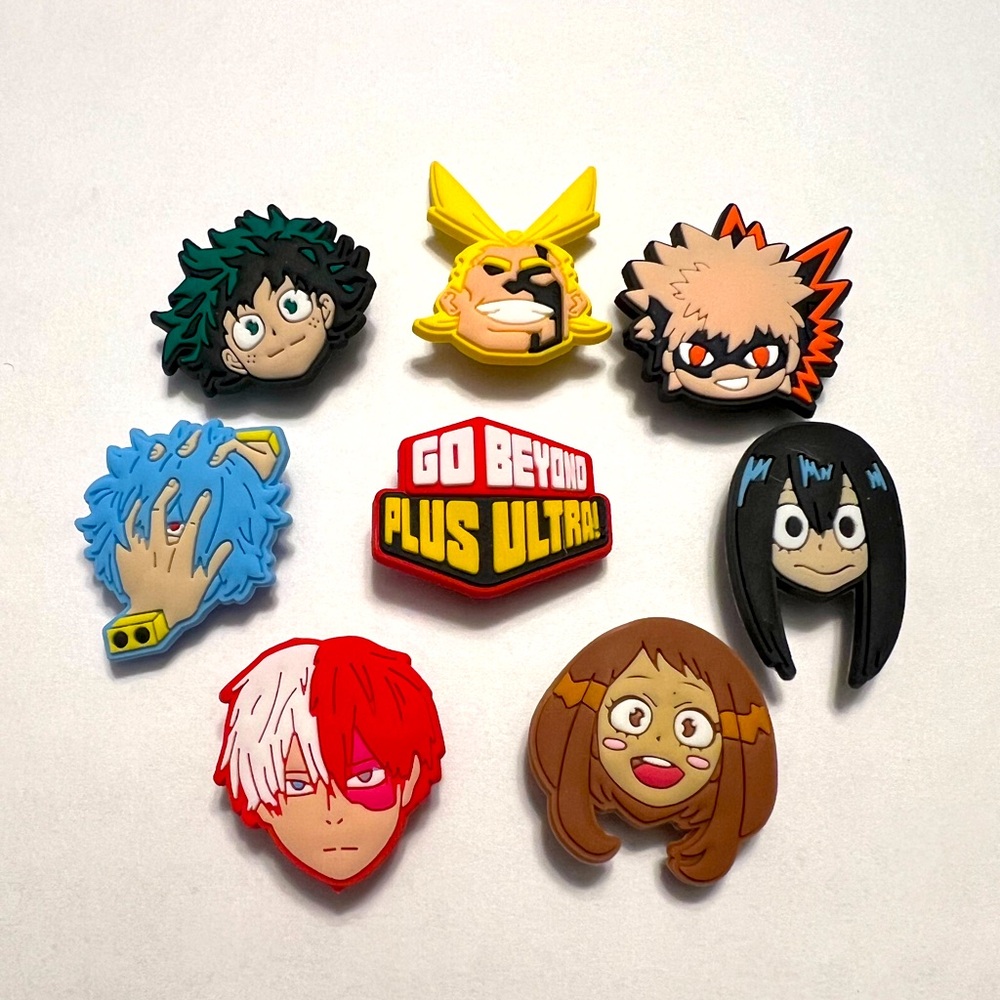 My Hero Academia Croc Charms Set
